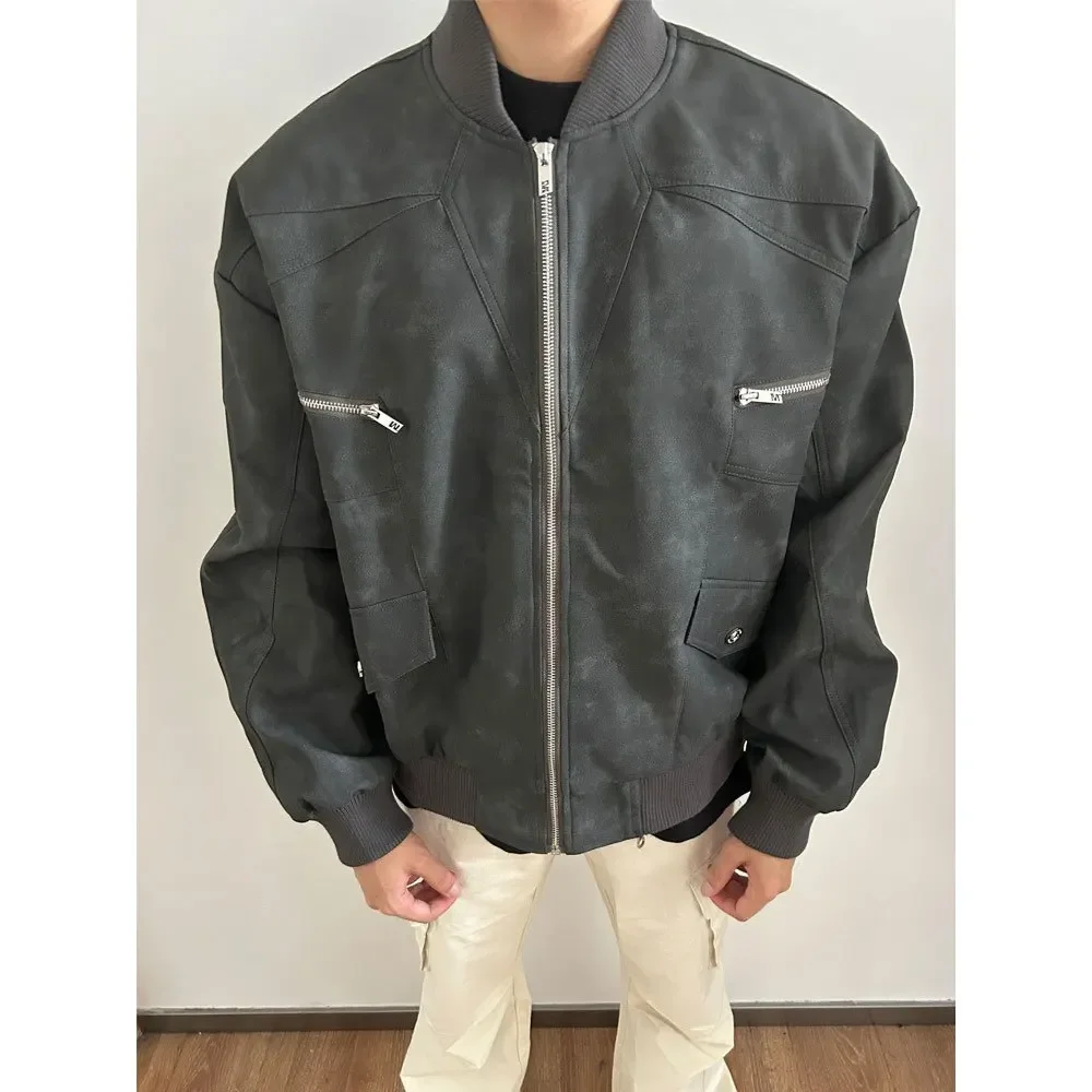 Autumn Winter New Men Jackets Coats Zipper Coat Stand Collar Jacket Full Sleeve Casual Loose Thick Splice Regular Outerwear
Autumn Winter New Men Jackets Coats Zipper Coat Stand Collar Jacket Full Sleeve Casual Loose Thick Splice Regular Outerwear