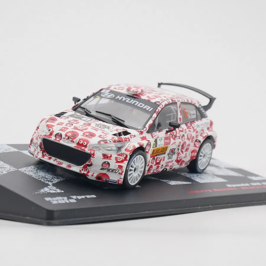 Diecast Ixo 1:43 Scale Hyundai I20 R5 WRC 2018 Rally Car Alloy Car Model
Diecast Ixo 1:43 Scale Hyundai I20 R5 WRC 2018 Rally Car Alloy Car Model