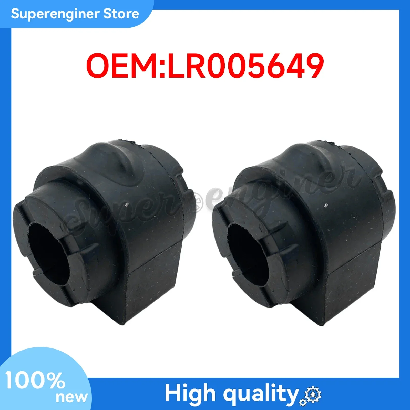 LR005649 2PCS Insulator Stabilizer Bar Bushing for Land Rover Freelander 2 06-14
LR005649 2PCS Insulator Stabilizer Bar Bushing for Land Rover Freelander 2 06-14