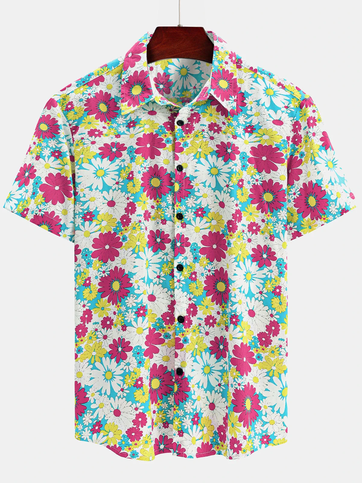 Men's Hawaiian Retro Floral Print Short Sleeve Shirt Polyester Fabric Fashionable Suitable for Summer Vacation and Casual Outing
Men's Hawaiian Retro Floral Print Short Sleeve Shirt Polyester Fabric Fashionable Suitable for Summer Vacation and Casual Outing