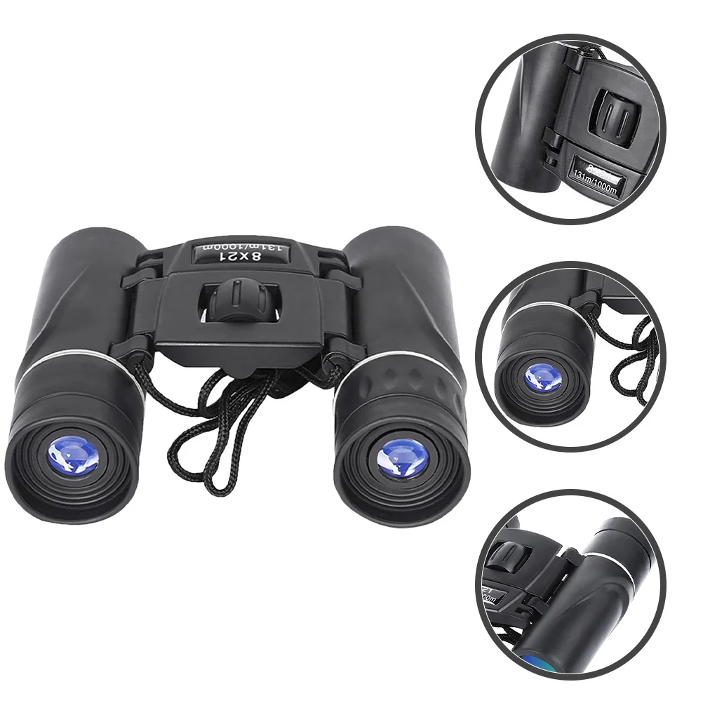 Mini Binocular 8x21 Compact Lightweight Foldable Pocket Binocular for Concert Theater Bird Watching Hiking Outdoor Sports
Mini Binocular 8x21 Compact Lightweight Foldable Pocket Binocular for Concert Theater Bird Watching Hiking Outdoor Sports