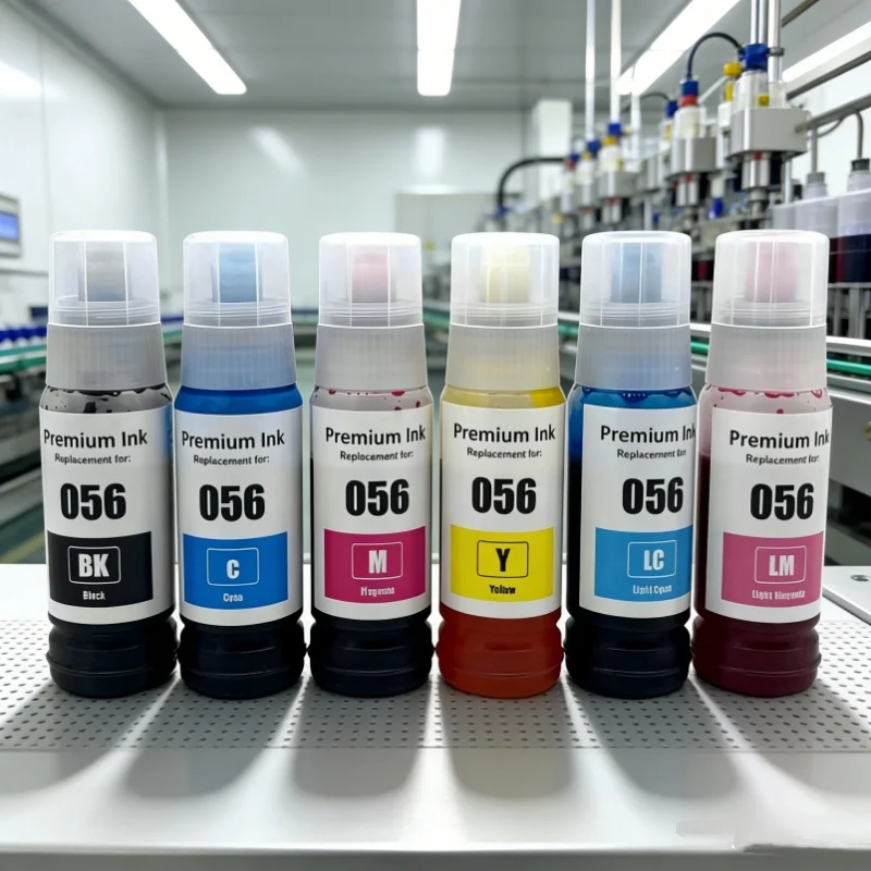 1Set 056 Ink For Epson 056 ink Compatible Color Water Based Bottle Refill Bulk Inkjet Ink 056 for Epson L8058 L18058 Printer Ink
1Set 056 Ink For Epson 056 ink Compatible Color Water Based Bottle Refill Bulk Inkjet Ink 056 for Epson L8058 L18058 Printer Ink