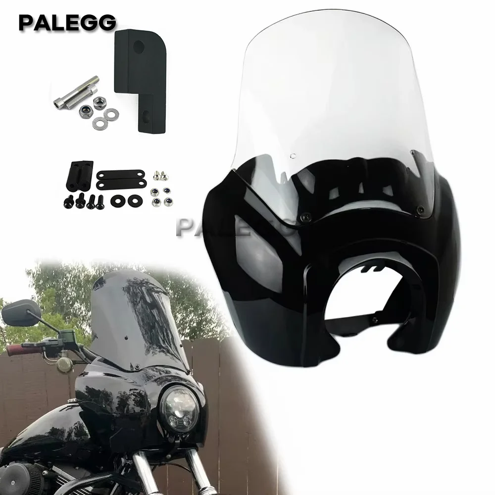 Motorcycle Fairing w/ 15'' Windshield Windscreen For Harley Davidson HD Dyna Wide Glide Fat Bob
Motorcycle Fairing w/ 15'' Windshield Windscreen For Harley Davidson HD Dyna Wide Glide Fat Bob