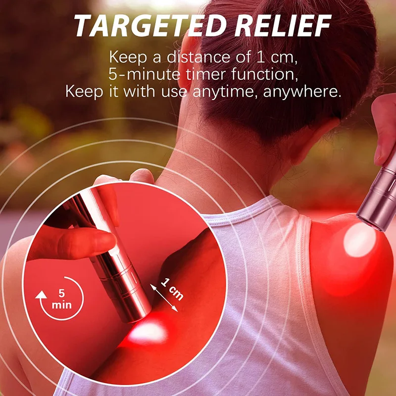 Professional Red Light Therapy Lamp for Face & Body, 5 Wavelengths, Portable Design
Professional Red Light Therapy Lamp for Face & Body, 5 Wavelengths, Portable Design