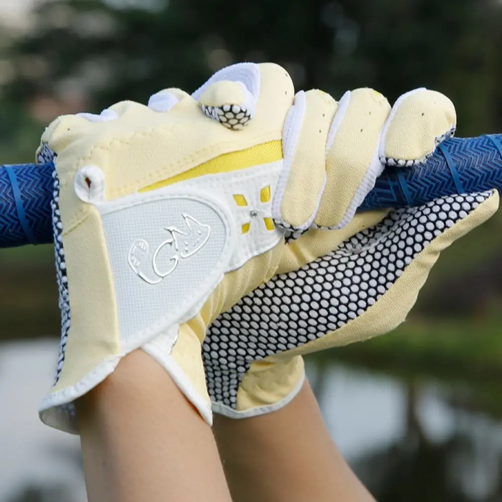 Breathable Women's Golf Gloves Wear Resistant Anti-Slip Particles PU Leather Golf Mittens Elastic Soft Full Finger Golf Gloves
Breathable Women's Golf Gloves Wear Resistant Anti-Slip Particles PU Leather Golf Mittens Elastic Soft Full Finger Golf Gloves
