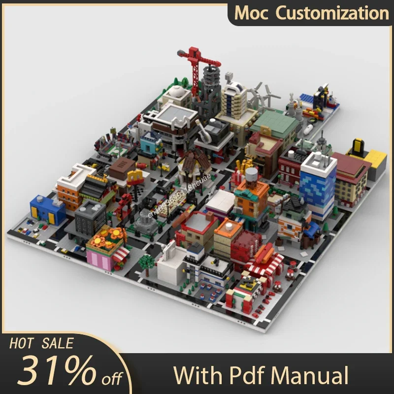 15414pcs MOC Mini Modular City Buildings Street View Houses Building Blocks Assembly Creativity Bricks Toys Kids Education Gifts
15414pcs MOC Mini Modular City Buildings Street View Houses Building Blocks Assembly Creativity Bricks Toys Kids Education Gifts