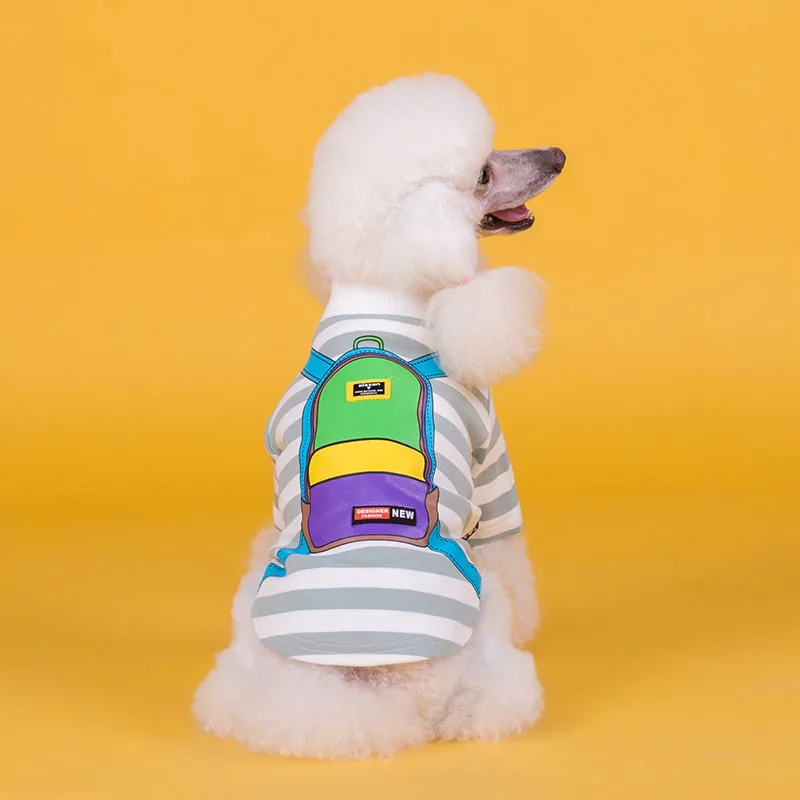 Summer New Pet Cute Shirt Suitable for All Sized Dog Cat Lovely Fashion Dog Clothing Cotton Material Supplies Pet Apparel
Summer New Pet Cute Shirt Suitable for All Sized Dog Cat Lovely Fashion Dog Clothing Cotton Material Supplies Pet Apparel