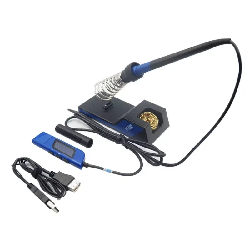 A USB Soldering Iron Digital Display Constant Temperature Adjustable Welding Tool Portable Soldering Pen
A USB Soldering Iron Digital Display Constant Temperature Adjustable Welding Tool Portable Soldering Pen