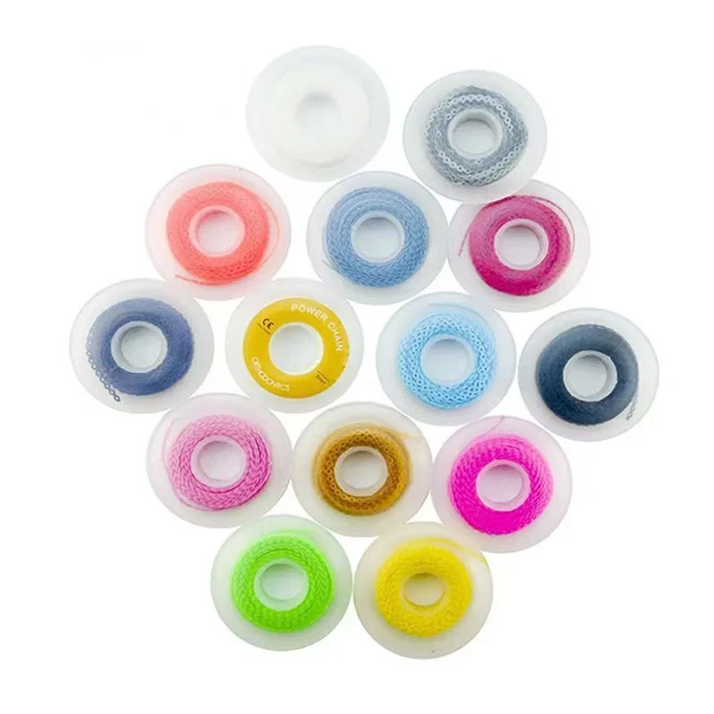 7PCS Dental Orthodontic Elastic Power Chain Colored Elastic Rubber Band for Braces Continuous/Short/Long Type 15 Feet/Roll Tools
7PCS Dental Orthodontic Elastic Power Chain Colored Elastic Rubber Band for Braces Continuous/Short/Long Type 15 Feet/Roll Tools