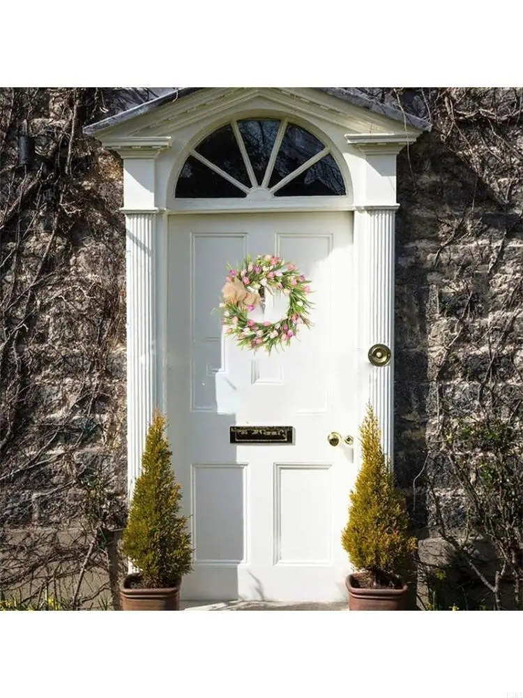 16 Inch Artificial Wreath Wreaths for Front Door Spring Silk Flower Wreath with Leaves Bow for Home Wall Wedding Office
16 Inch Artificial Wreath Wreaths for Front Door Spring Silk Flower Wreath with Leaves Bow for Home Wall Wedding Office