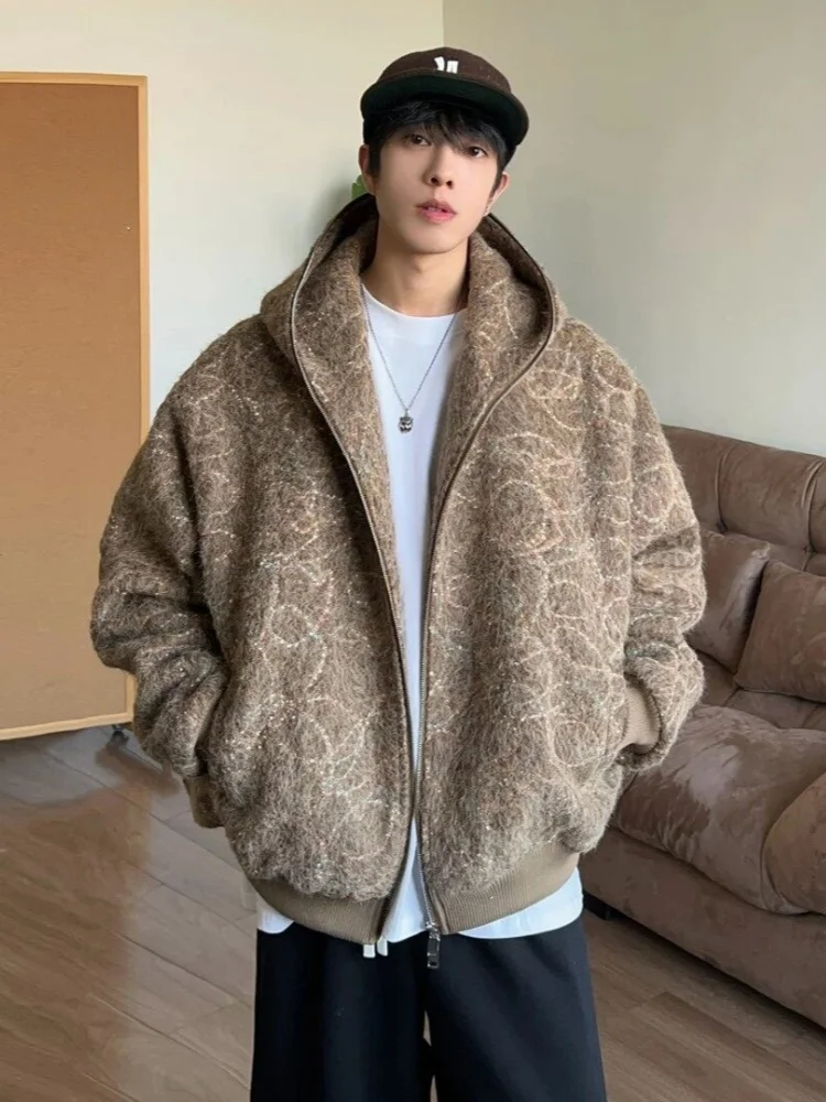 Men's Winter Thiened Warm Cotton Jaet American Retro Cleanfit Outerwear Premium Flannel Trendy Hooded Zipper Closure Casu...
Men's Winter Thiened Warm Cotton Jaet American Retro Cleanfit Outerwear Premium Flannel Trendy Hooded Zipper Closure Casu...