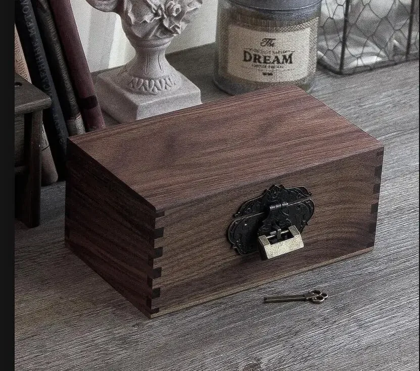 Black Walnut Solid Wood Storage Box Sundries Organizer Bin Jewelry Home Cosmetic Boxes Gift
Black Walnut Solid Wood Storage Box Sundries Organizer Bin Jewelry Home Cosmetic Boxes Gift