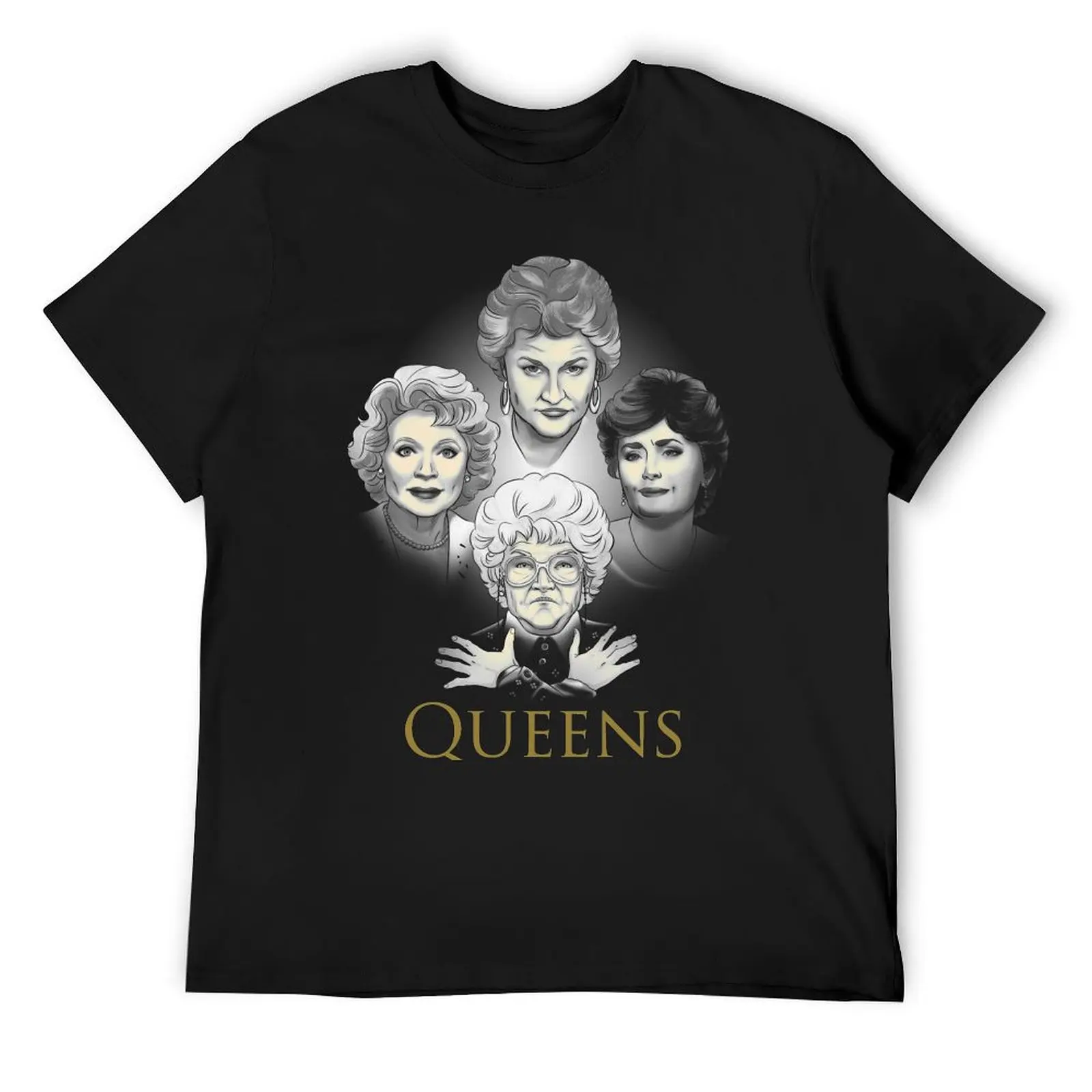 Golden Queens T-Shirt plain man clothes Aesthetic clothing fitted t shirts for men
Golden Queens T-Shirt plain man clothes Aesthetic clothing fitted t shirts for men