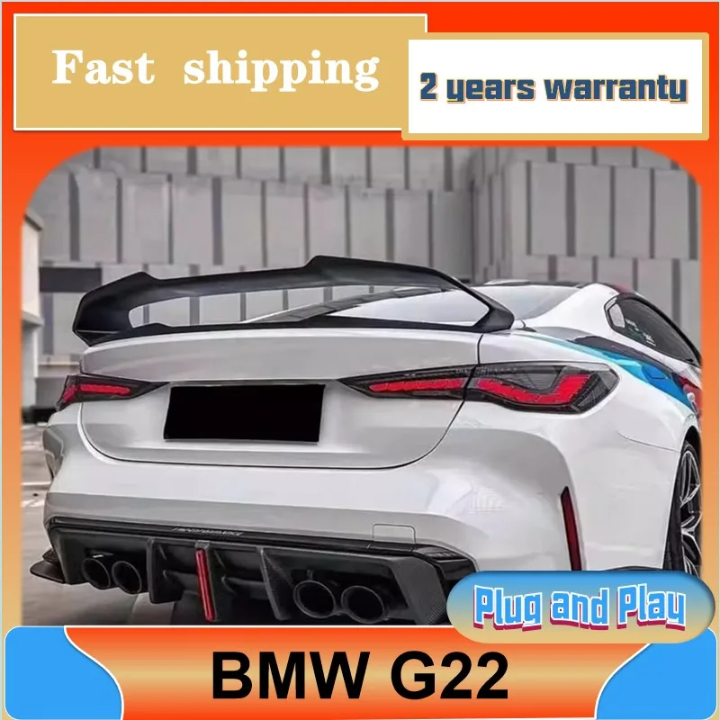Car Styling for BMW G22 Taillights BMW 4 Series Tail Light BMW M4 Taillamp G22 G23 G82 Taillight Dynamic Turn Signal DRL Brake L
Car Styling for BMW G22 Taillights BMW 4 Series Tail Light BMW M4 Taillamp G22 G23 G82 Taillight Dynamic Turn Signal DRL Brake L