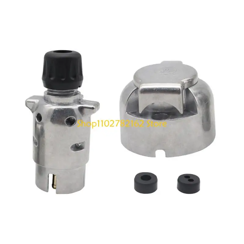 547B 12V 7 Pin Plastic Trailer Plug Socket Wiring Connector Adapter for Caravans
547B 12V 7 Pin Plastic Trailer Plug Socket Wiring Connector Adapter for Caravans