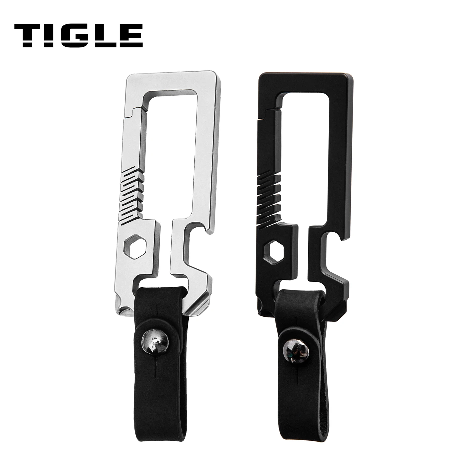 TIGLE Multifunctional Keychain Titanium Alloy Luxury Car Keychain Accessories New Key Ring For Men And Women EDC Tool
TIGLE Multifunctional Keychain Titanium Alloy Luxury Car Keychain Accessories New Key Ring For Men And Women EDC Tool