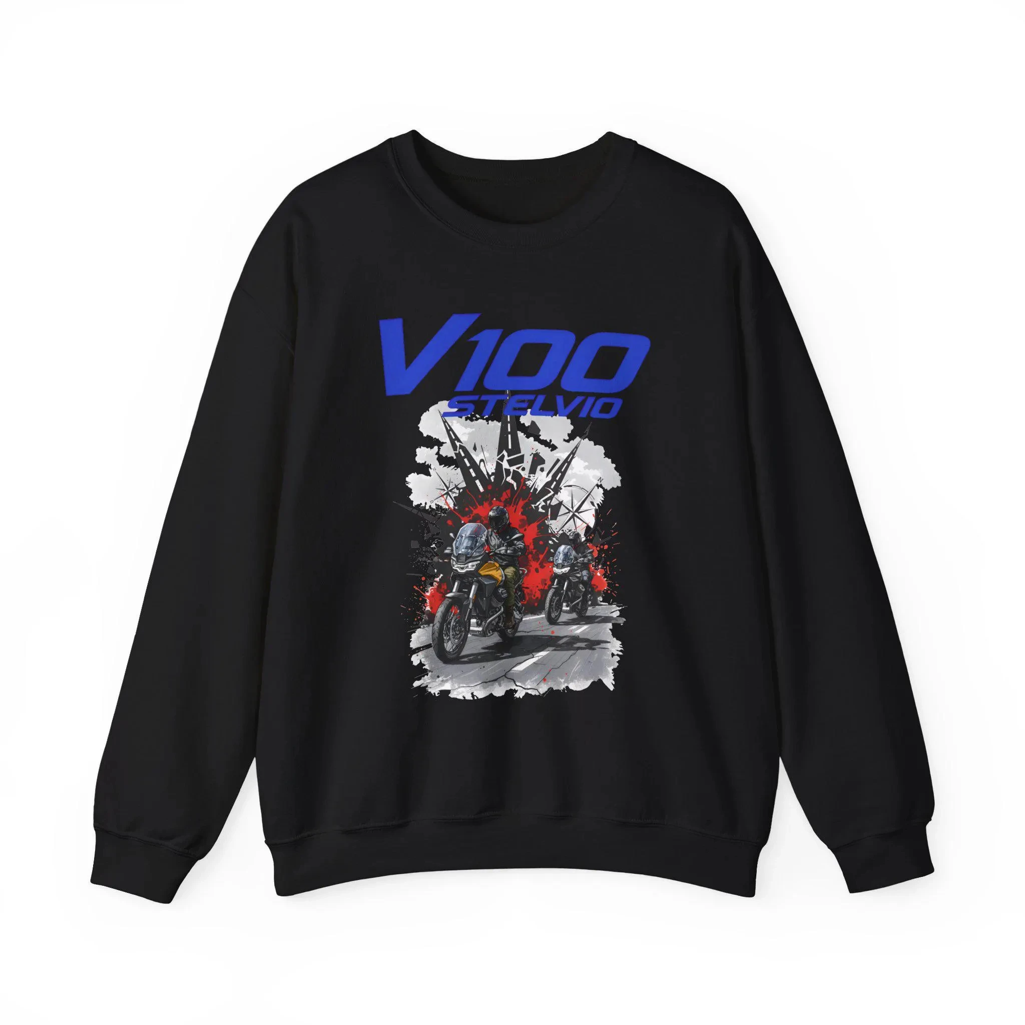 Men's 2026 Spring Fall Round Neck Sweatshirt, MOTO GUZZI V100 Theme Print, Soft Cotton, Ideal for Party & Daily Outfits
Men's 2026 Spring Fall Round Neck Sweatshirt, MOTO GUZZI V100 Theme Print, Soft Cotton, Ideal for Party & Daily Outfits