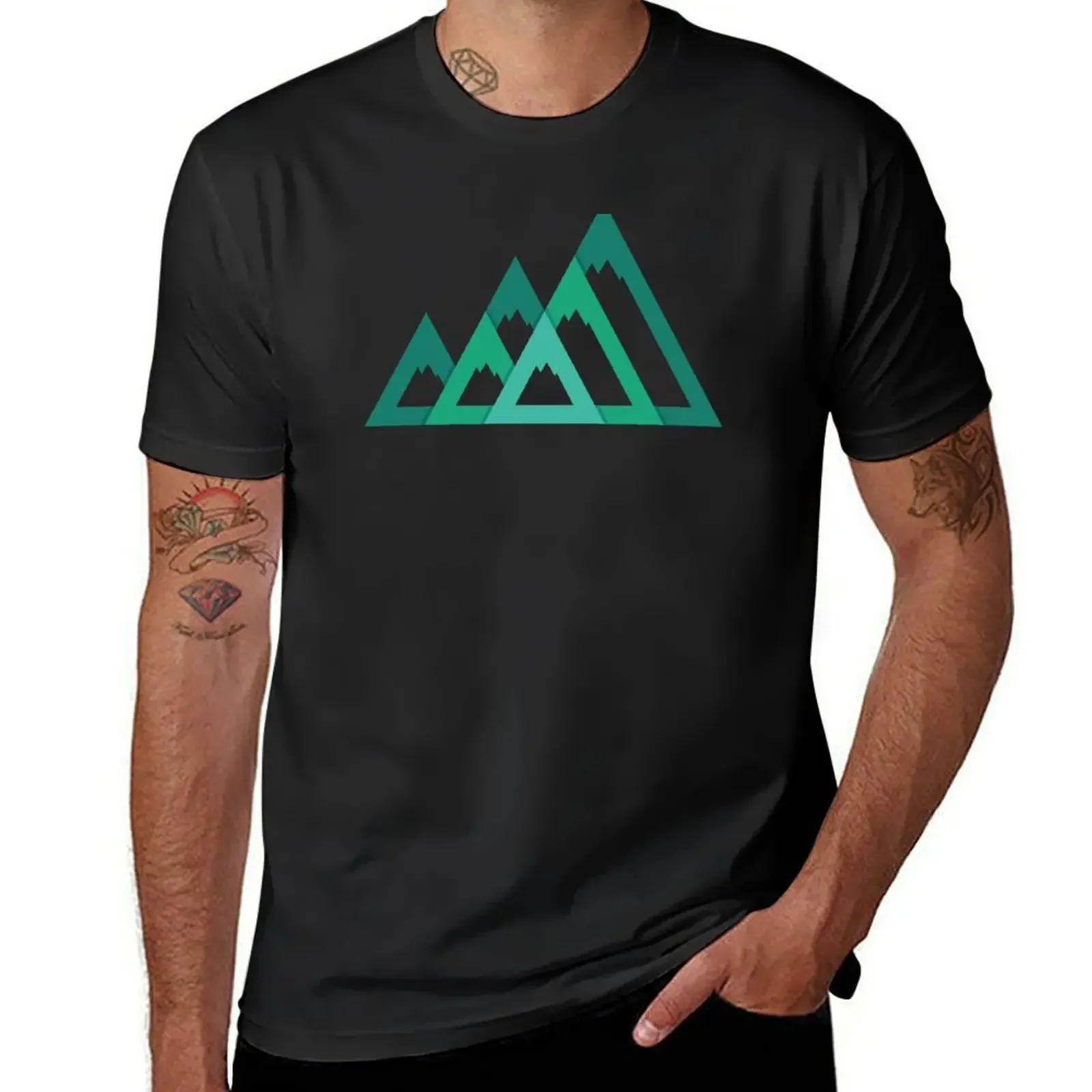 Mountains T-Shirt customs design your own summer tops street wear shirts graphic tees Men's cotton t-shirt
Mountains T-Shirt customs design your own summer tops street wear shirts graphic tees Men's cotton t-shirt