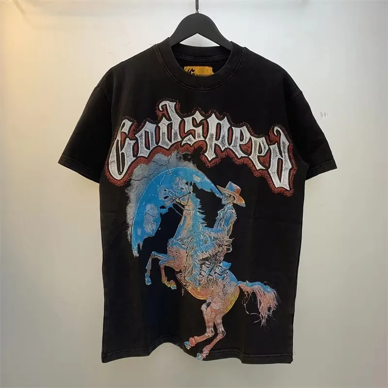 Футболки God Speed Godspeed с коротким рукавом для мужчин и женщин для пар, футболка с принтом черепа и рыцаря, пуловер
Футболки God Speed Godspeed с коротким рукавом для мужчин и женщин для пар, футболка с принтом черепа и рыцаря, пуловер