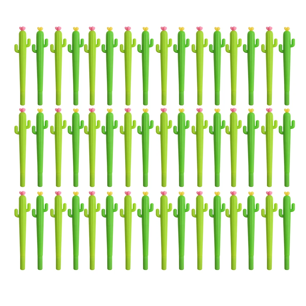 24Pcs 0.5mm Black Ink Lovely Cartoon Cactus Shaped Gel Pen Portable Writing Pen Stationery Gift Pen (12Pcs Pink Flower + 12Pcs Y
24Pcs 0.5mm Black Ink Lovely Cartoon Cactus Shaped Gel Pen Portable Writing Pen Stationery Gift Pen (12Pcs Pink Flower + 12Pcs Y