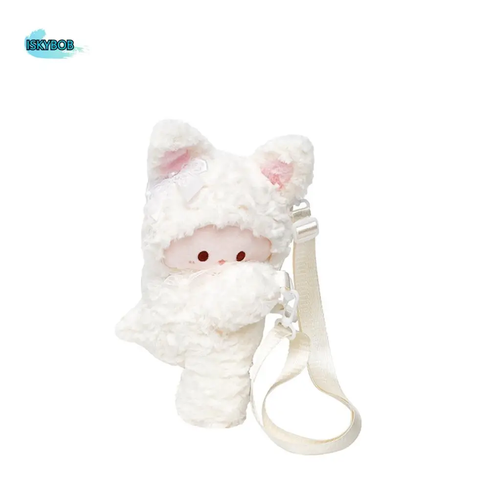 Simple Lamb Bunny Crossbody Bag Doll Dual-purpose Bag Children Backpack Large Capacity Plush Animal Shoulder Bag Outdoor
Simple Lamb Bunny Crossbody Bag Doll Dual-purpose Bag Children Backpack Large Capacity Plush Animal Shoulder Bag Outdoor