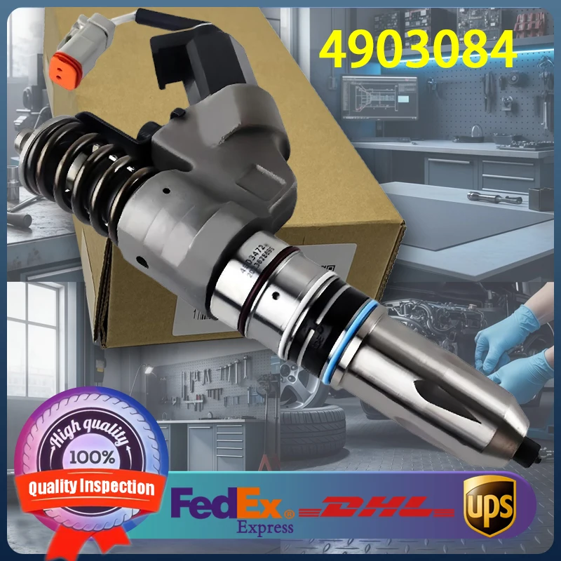 4903084 High Quality Common Rail Diesel Fuel Injector for Cummins QSM11 CM570 Series Diesel Engine Injector
4903084 High Quality Common Rail Diesel Fuel Injector for Cummins QSM11 CM570 Series Diesel Engine Injector