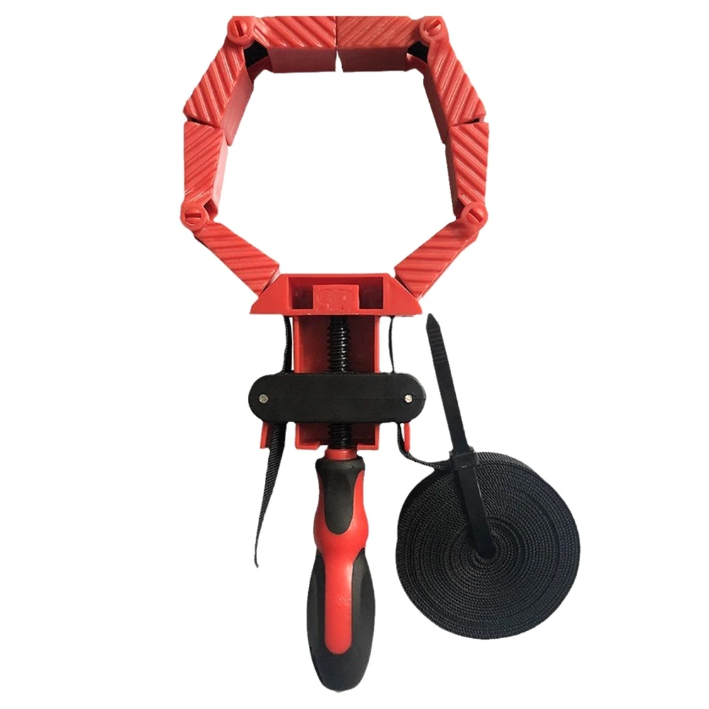 ABMH-4M Belt Frame Clips Multifunction Blet Clamp Quick 35°-305° Adjustable Band Clamp Polygonal Clip Angle Woodworking Tools
ABMH-4M Belt Frame Clips Multifunction Blet Clamp Quick 35°-305° Adjustable Band Clamp Polygonal Clip Angle Woodworking Tools