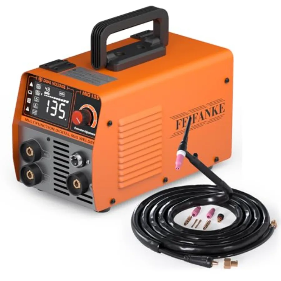 Сварочный аппарат MIG 135A и сварочная горелка TIG WP-17V
Сварочный аппарат MIG 135A и сварочная горелка TIG WP-17V