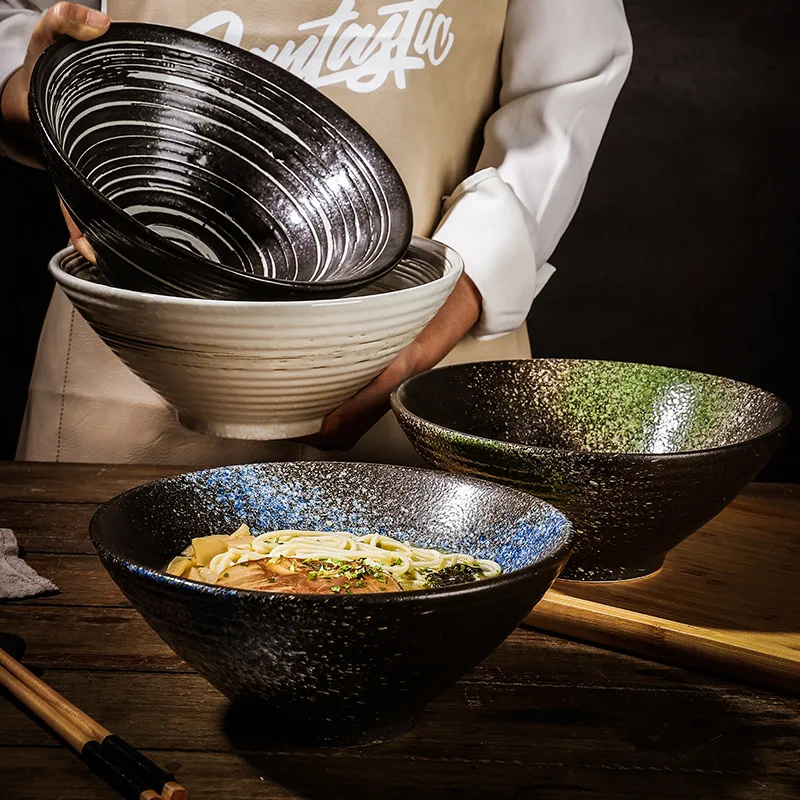 Japanese Creative Ceramic Bowl Home Ramen Soup Bowl Restaurant Rain-Hat Shaped Bowl Ajisen Ramen Rice Noodle Bowl
Japanese Creative Ceramic Bowl Home Ramen Soup Bowl Restaurant Rain-Hat Shaped Bowl Ajisen Ramen Rice Noodle Bowl