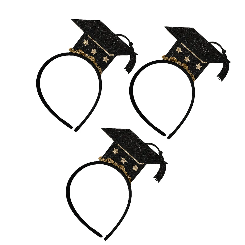 3 PCS Graduation Party Headdress Doctor Hair Glitter Hoop Mini Hat Headgear Headwear
3 PCS Graduation Party Headdress Doctor Hair Glitter Hoop Mini Hat Headgear Headwear