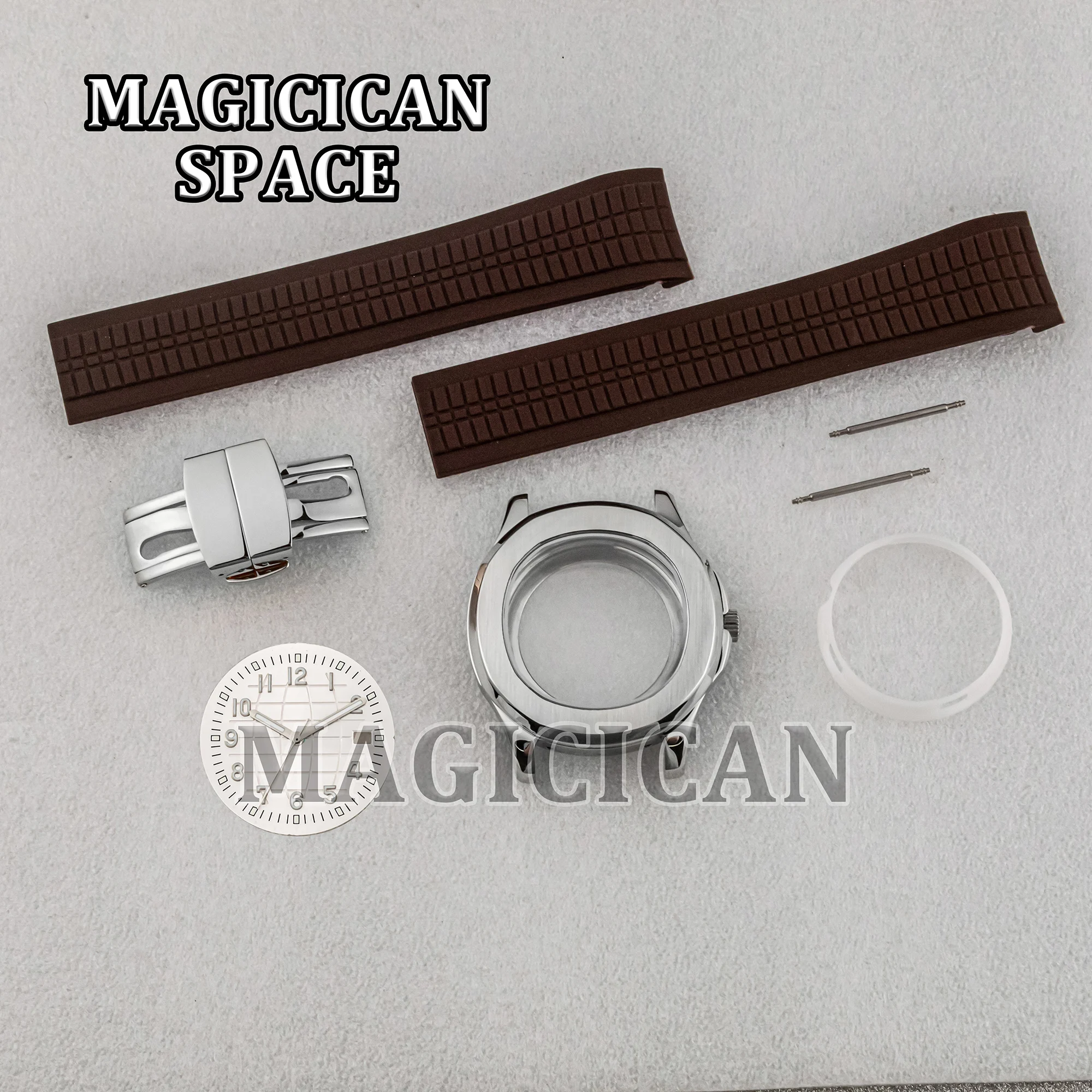 Stainless Steel 10ATM Waterproof NH35 Case for AQUANAUT Nautilus Watch Parts Repair Tool 42mm Watch Case fit NH34/35/36 Movement
Stainless Steel 10ATM Waterproof NH35 Case for AQUANAUT Nautilus Watch Parts Repair Tool 42mm Watch Case fit NH34/35/36 Movement