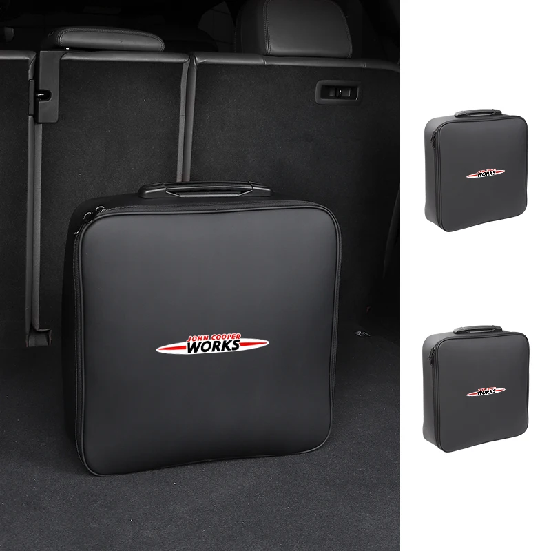 EV Car Charging Cable Storage Box Electric Vehicle Charger Cables Carry Bag For MINI WORKS Cooper F55 F56 R60 R59 R58 R57 R56