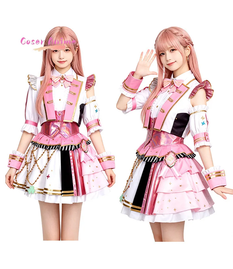 Game Project Sekai Colorful Stage! Momoi Airi Cosplay Costume Uniform Halloween Party for Women Men Carnival Props
Game Project Sekai Colorful Stage! Momoi Airi Cosplay Costume Uniform Halloween Party for Women Men Carnival Props