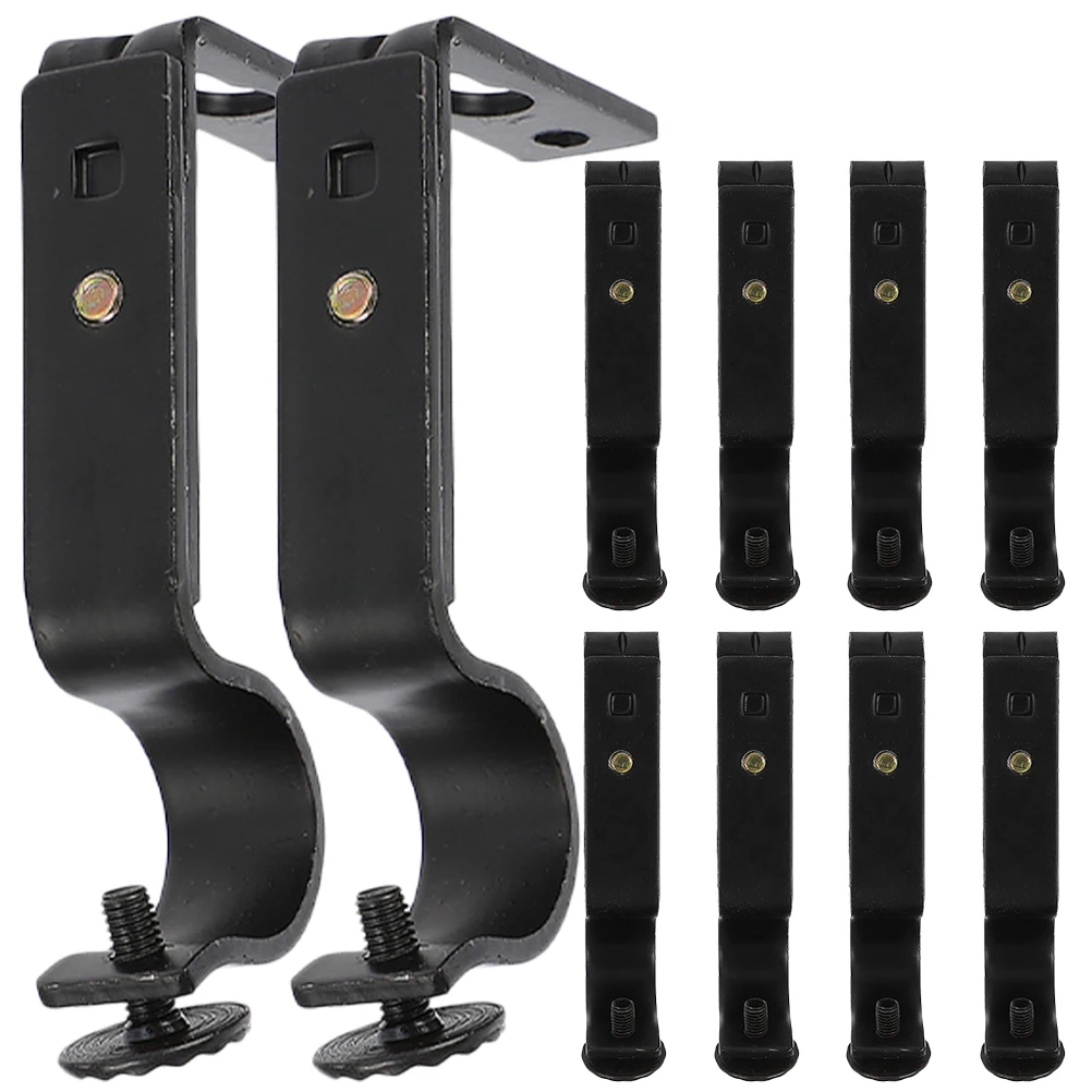 10pcs Curtain Rod Brackets Iron Stand Tube Mounting Drapery Home Decor Accessories for Bedroom Living Room 
10pcs Curtain Rod Brackets Iron Stand Tube Mounting Drapery Home Decor Accessories for Bedroom Living Room