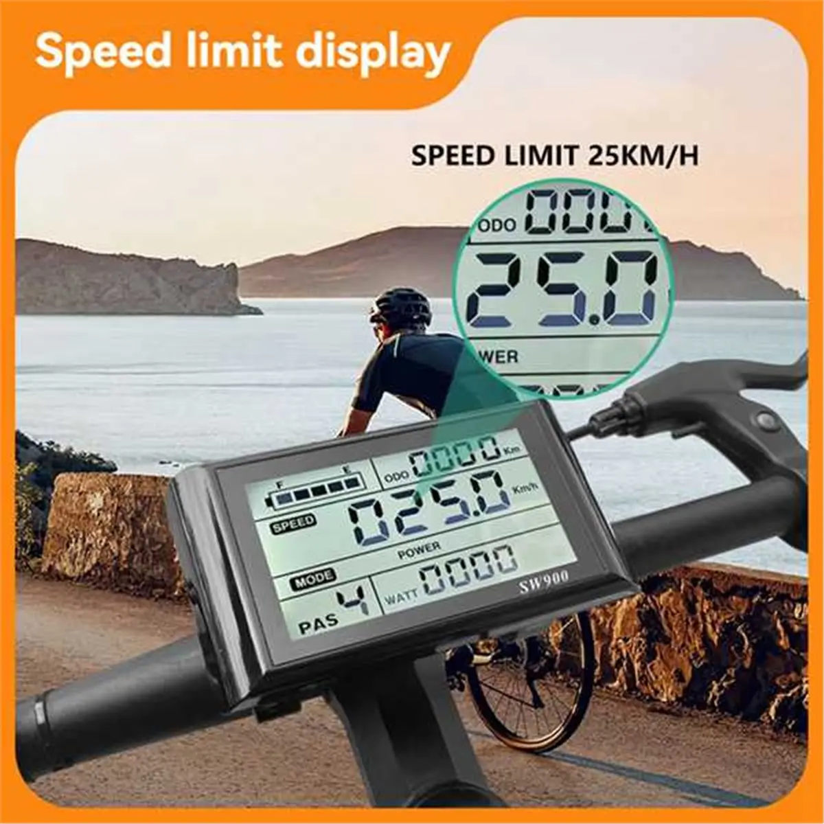 (X07A) 48V 60V 72V 60A Brushless Motor Three-Mode Controller+SW900 Display Kit for Electric Mountain Bike Scooter Modification
(X07A) 48V 60V 72V 60A Brushless Motor Three-Mode Controller+SW900 Display Kit for Electric Mountain Bike Scooter Modification