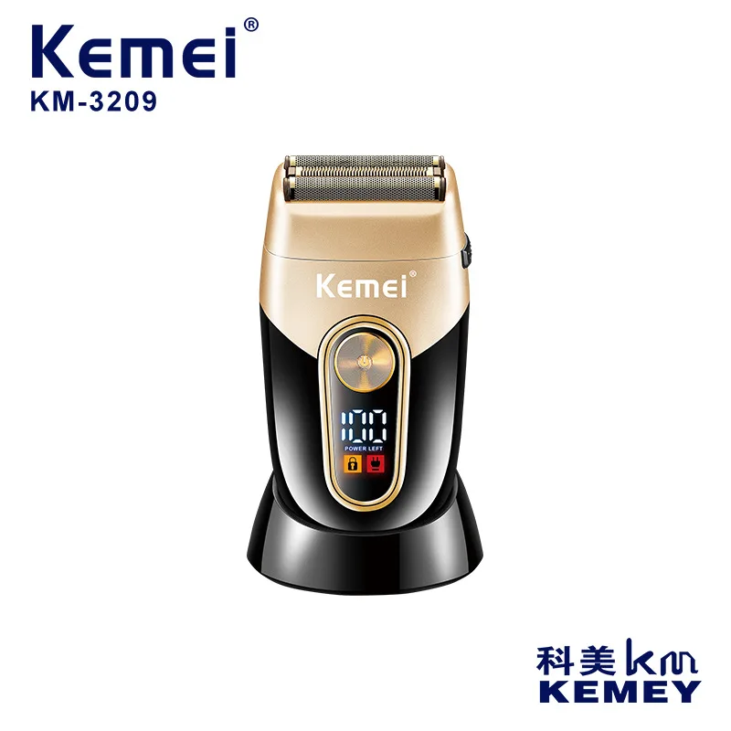 Kemei Washable Beard Electric Shaver For Men Rechargeable Electric Razor Head Shaving Machine Balds 3-Blades System KM-3209
Kemei Washable Beard Electric Shaver For Men Rechargeable Electric Razor Head Shaving Machine Balds 3-Blades System KM-3209