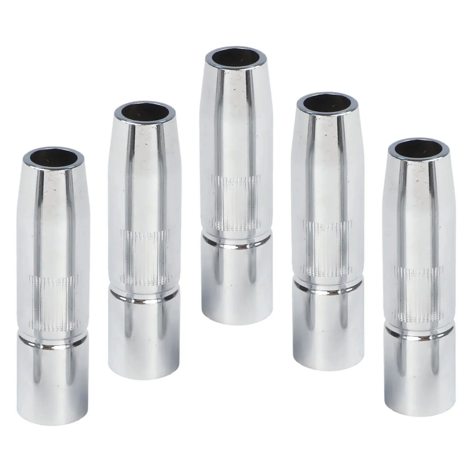 5PCS Copper Nozzle For MIG For Welding Torch 350A Type With Upgraded Protective Shell Designed For Extended Usage And Durability
5PCS Copper Nozzle For MIG For Welding Torch 350A Type With Upgraded Protective Shell Designed For Extended Usage And Durability