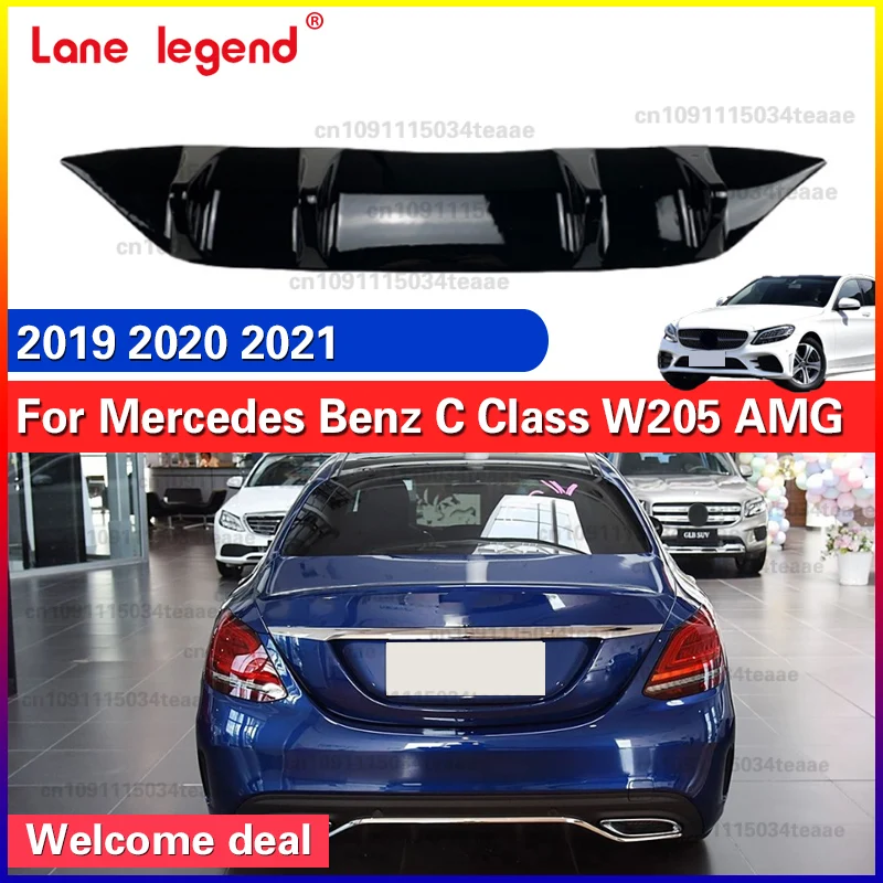 Rear Bumper Diffuser Lip Splitters Spoiler Rear Bumper Protector For Mercedes-Benz C-Class W205 C200 C260 AMG Line 2019-2021
Rear Bumper Diffuser Lip Splitters Spoiler Rear Bumper Protector For Mercedes-Benz C-Class W205 C200 C260 AMG Line 2019-2021