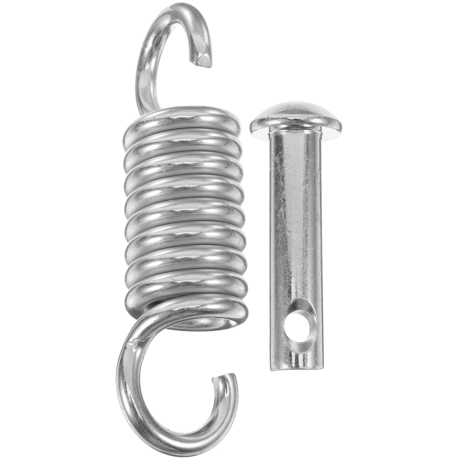 1 Set Swing Hardware Heavy Duty Spring Hook Suspension Swing Extension Spring Pin Set for Indoor and Outdoor Hanging Chair Hammo
1 Set Swing Hardware Heavy Duty Spring Hook Suspension Swing Extension Spring Pin Set for Indoor and Outdoor Hanging Chair Hammo