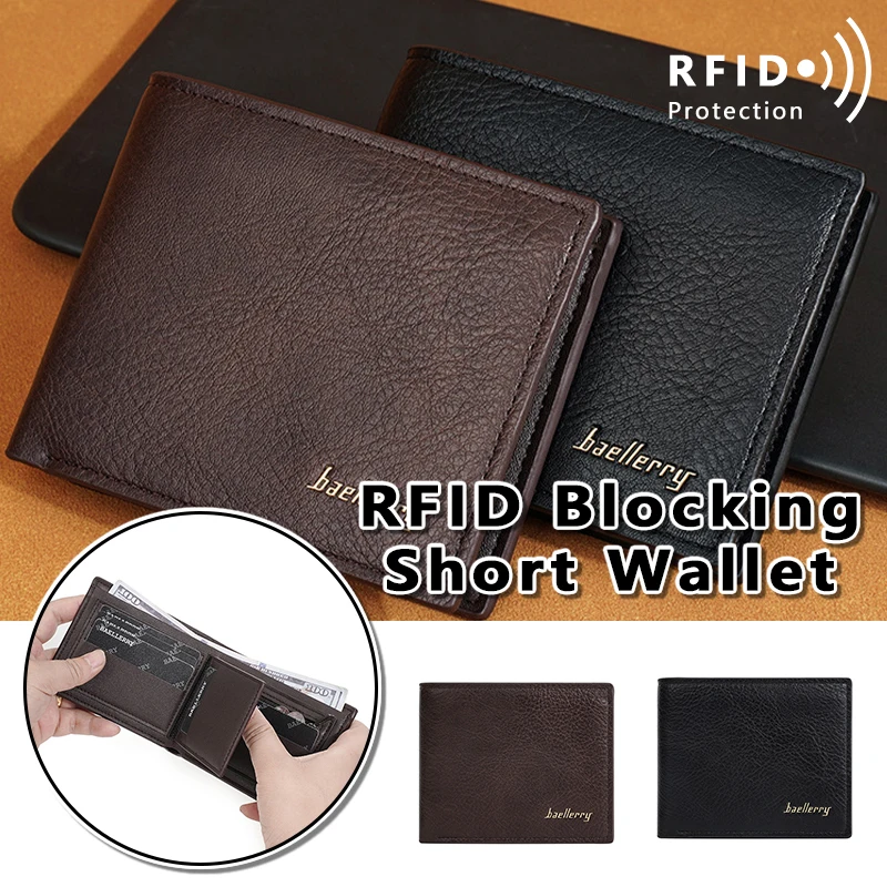 Мужской кошелек с защитой от RFID, ультратонкий, из натуральной кожи, для визитных карточек, с защитой от кражи, с отделением для монет, минималистичный дизайн, с множеством слотов
Мужской кошелек с защитой от RFID, ультратонкий, из натуральной кожи, для визитных карточек, с защитой от кражи, с отделением для монет, минималистичный дизайн, с множеством слотов