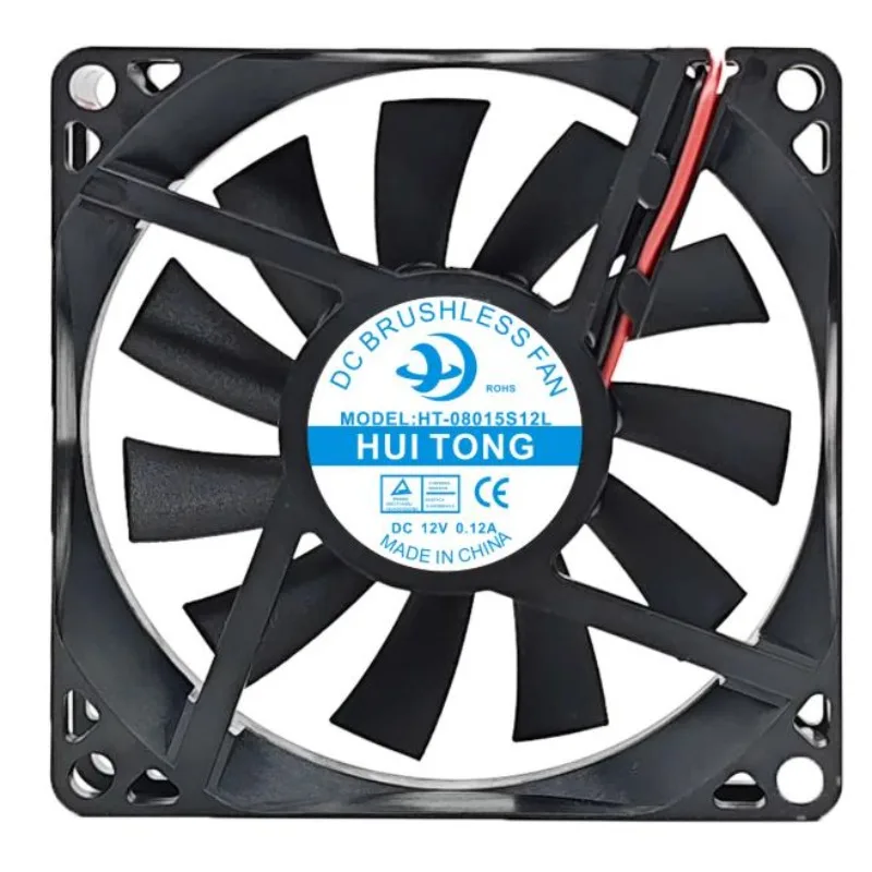 Новый вентилятор-кулер для HUITONG HT-08015S12L 12 В 0,12 А 8 см 8015 вытяжной вентилятор охлаждения холодильника 80x80x15 мм
Новый вентилятор-кулер для HUITONG HT-08015S12L 12 В 0,12 А 8 см 8015 вытяжной вентилятор охлаждения холодильника 80x80x15 мм