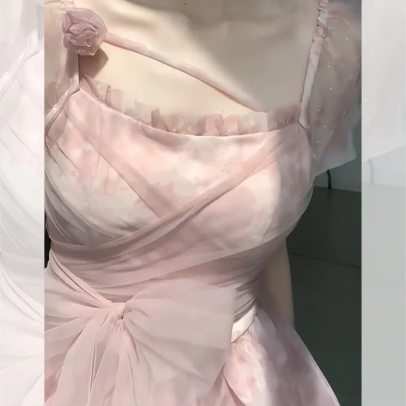 Wear Female Birthday Little Dress Adult Ceremony Summer Seaside Holiday Pink Tulle
Wear Female Birthday Little Dress Adult Ceremony Summer Seaside Holiday Pink Tulle