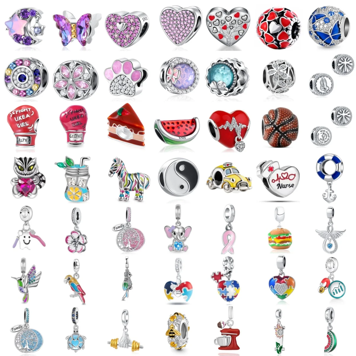 Hot selling Charm Watermelon Puzzle Elephant Coffee Cup Beads Fit European 925 Silver Pendant Bracelet Necklace Women's Jewelry
Hot selling Charm Watermelon Puzzle Elephant Coffee Cup Beads Fit European 925 Silver Pendant Bracelet Necklace Women's Jewelry