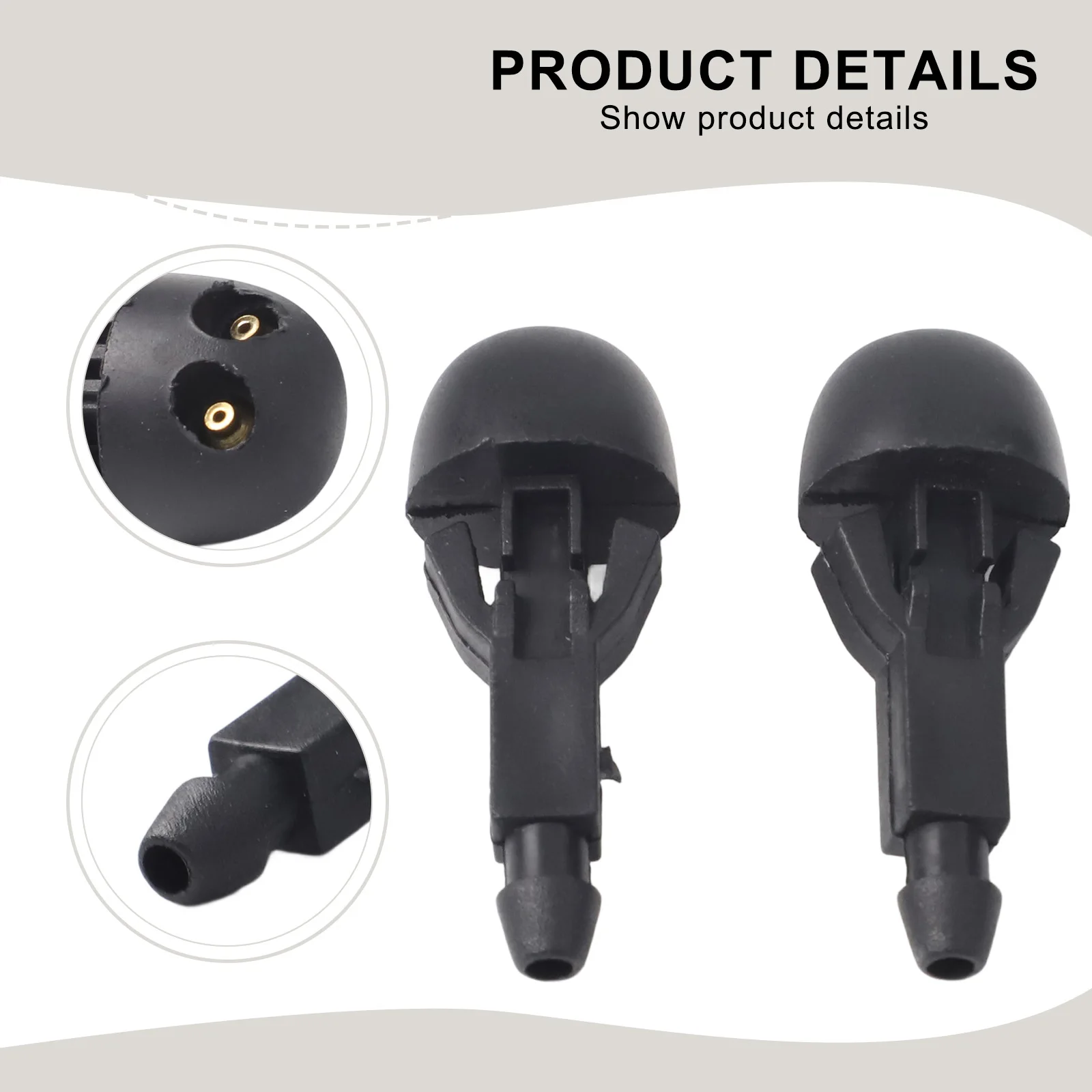 Brand New High-quality Cleaning Nozzle Car Wiper 6405W3 ABS Front Windscreen Washer Jet Front Windshield Replace Broken
Brand New High-quality Cleaning Nozzle Car Wiper 6405W3 ABS Front Windscreen Washer Jet Front Windshield Replace Broken