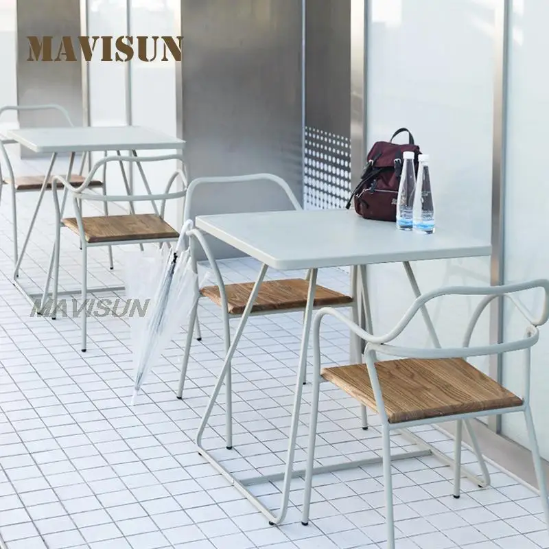 Iron Small Square Table Courtyard Leisure Reception Negotiation Industrial Style Nordic Balcony Cafe Outdoor Table And Chairs
Iron Small Square Table Courtyard Leisure Reception Negotiation Industrial Style Nordic Balcony Cafe Outdoor Table And Chairs