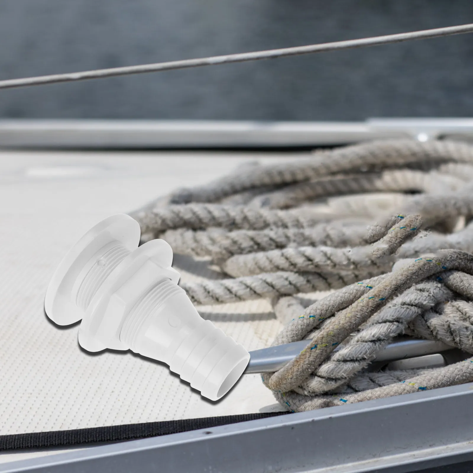 Thru Hull Fitting Boat Drain Plug Yacht Rv Drain Valve Marine ABS Plastic Durable Reliable Drainage Thru Hull Fitting
Thru Hull Fitting Boat Drain Plug Yacht Rv Drain Valve Marine ABS Plastic Durable Reliable Drainage Thru Hull Fitting