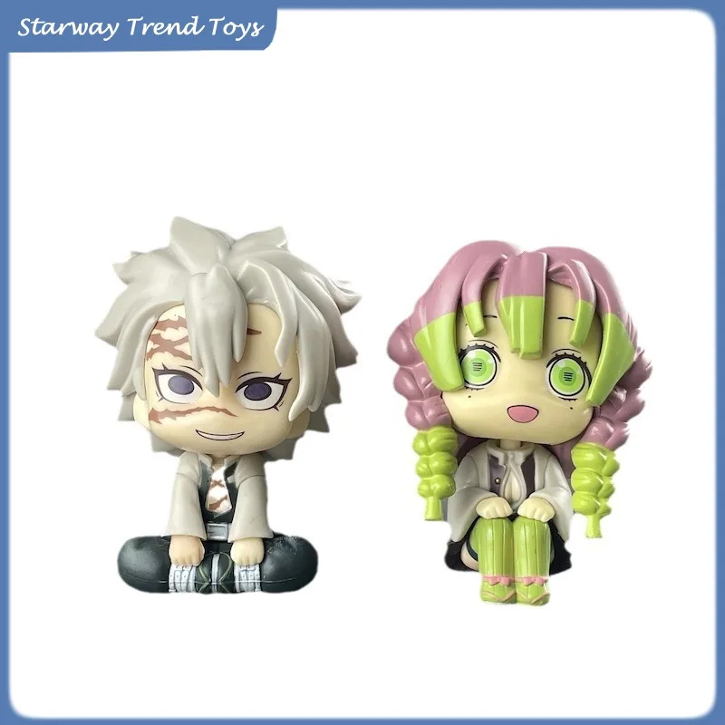 New 10cm Demon Slayer Chibi Anime Figurine Kanroji Mitsuri Adorable Zenitsu Statue Desktop Car Decorative Figurine Toy Gifts
New 10cm Demon Slayer Chibi Anime Figurine Kanroji Mitsuri Adorable Zenitsu Statue Desktop Car Decorative Figurine Toy Gifts