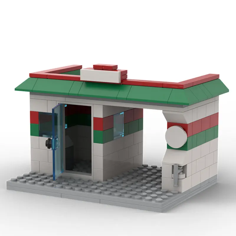 MOC Gas Station Brick Building Small Particle Assembly Block Model Toy City Mini Model 165pcs
MOC Gas Station Brick Building Small Particle Assembly Block Model Toy City Mini Model 165pcs
