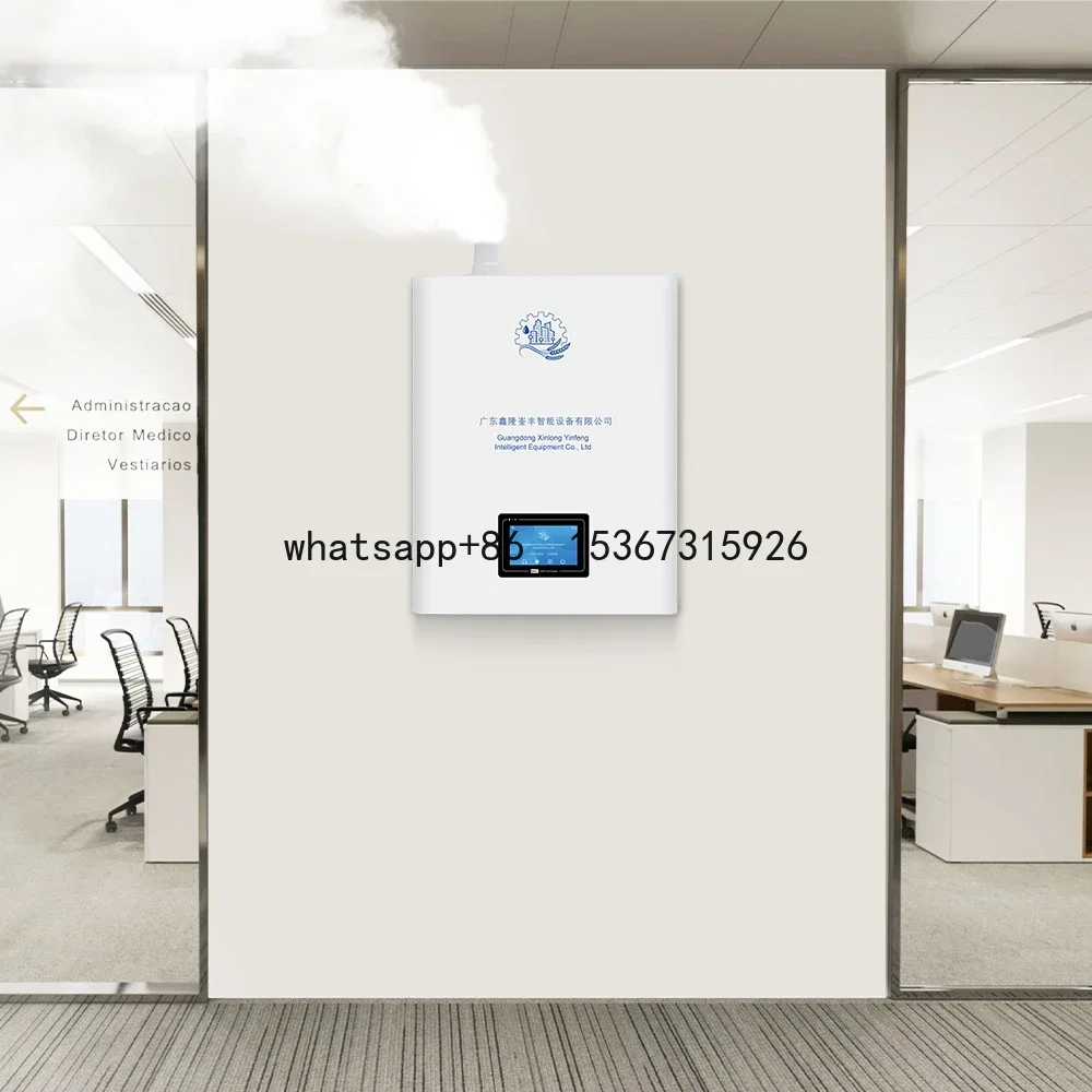 Smart fogging machine mist maker wall mounted ultrasonic industrial humidifier disinfection intelligent air sterilizer machine
Smart fogging machine mist maker wall mounted ultrasonic industrial humidifier disinfection intelligent air sterilizer machine