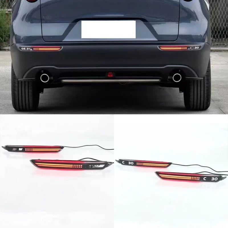LED Reflector For Mazda CX-30 CX30 2020 2021 Light Tail Brake Assembly Stop Lamp Turn Signal Rear Bumper Light
LED Reflector For Mazda CX-30 CX30 2020 2021 Light Tail Brake Assembly Stop Lamp Turn Signal Rear Bumper Light